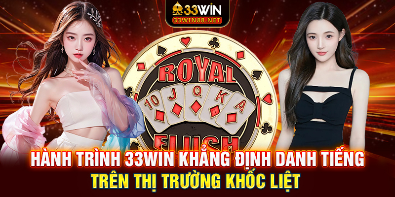 Hành trình 33win khẳng định danh tiếng trên thị trường khốc liệt 
